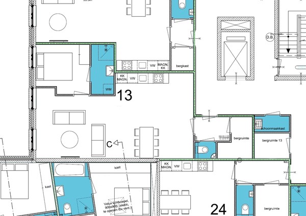 Floorplan - Raadhuisplein, 4251 VZ Werkendam
